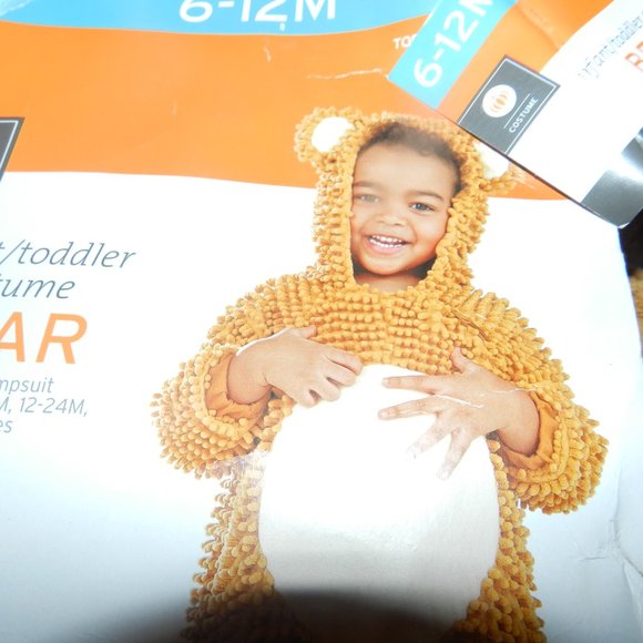 BROWN BEAR TODDLER COSTUME 6-12 MONTHS NEW/NWT! - Picture 3 of 15